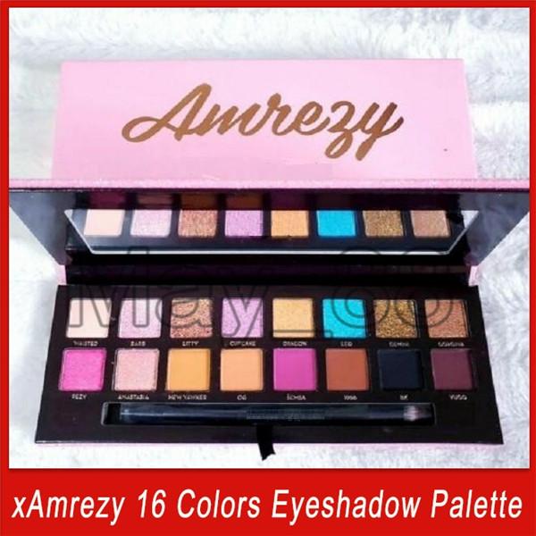 2020 xamrezy 16 colors eyeshadow paette xamrezy shimmer matte eyeshadow eye shadow eye make up cosmetics with dhl shipping