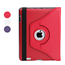 PU Leather Protective Rotable  Thickened Case  Stand for iPad 2/3/4 (Assorted Colors)