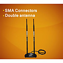comfast cf-ant2410da 20dbi antenne wifi sans fil 2,4 GHz omni RP-SMA aimant -black