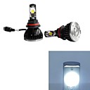 2pcs 30W 5000K 9007 Bright LED Car Headlights