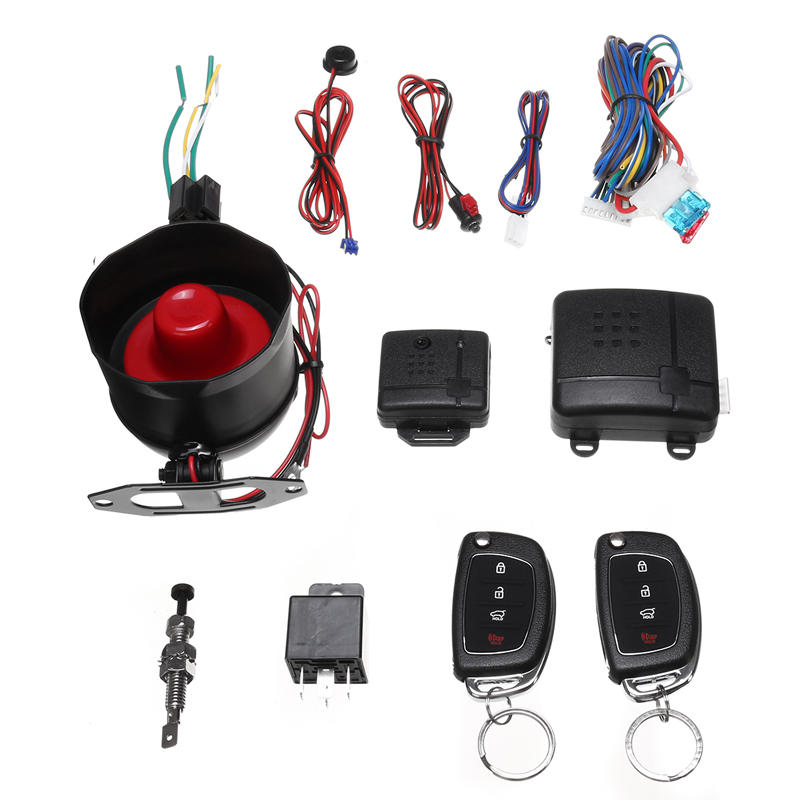 APP Control bluetooth Vibration Record Auto Lock Unlock Car Alarm System