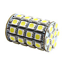 G4 5W 49x5050 SMD 400-450LM 6000-6500K Natural White Light LED Corn Bulb (12-30V)