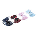 1pc bowknot doré coréen et dentelle barrette (couleur aléatoire)