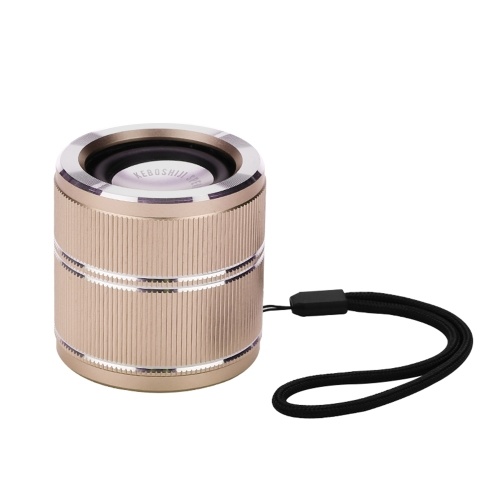 Portable Mini BT Wireless Speaker Heavy Bass Stereo Music Players Sound Box Hands-free Calls Loudspeaker Subwoofer Built-in Mic for iPhone/iPad/Andriod/Samsung/Laptops/Tablets