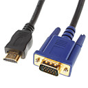 VGA to HDMI V1.3 Extension Video Cable for Computers(1.5M)