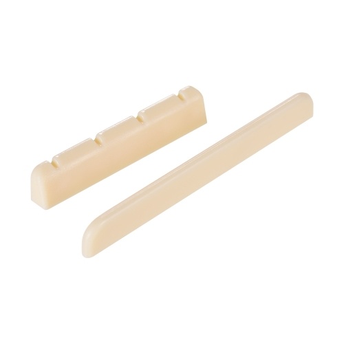 Ukulele DIY Parts Palissandre Selle en plastique et écrou pour ukulélés 4 cordes