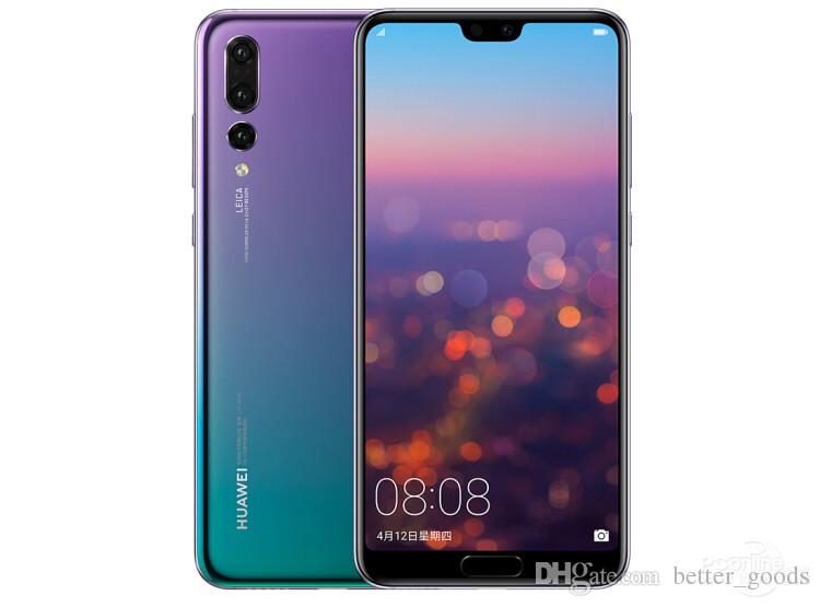 Original Huawei P20 Pro 4G LTE Cell Phone 6GB RAM 64GB 128GB ROM Kirin 970 Octa Core Android 6.1 inch 40MP AI Face ID NFC IP67 Mobile Phone