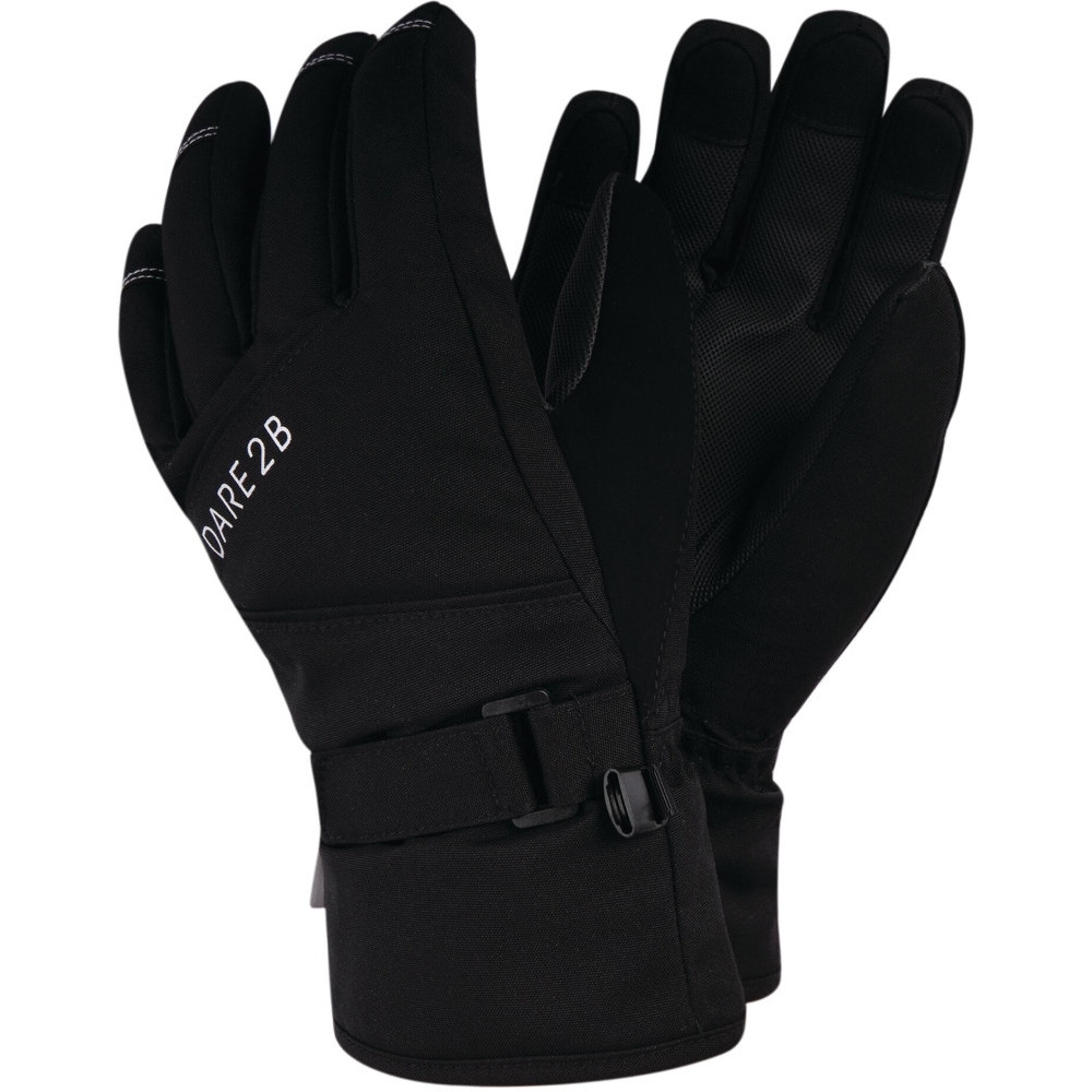Dare 2b Boys Fulgent Water Repellent Textured Ski Gloves 8-10 Years-Palm 6-6.5'