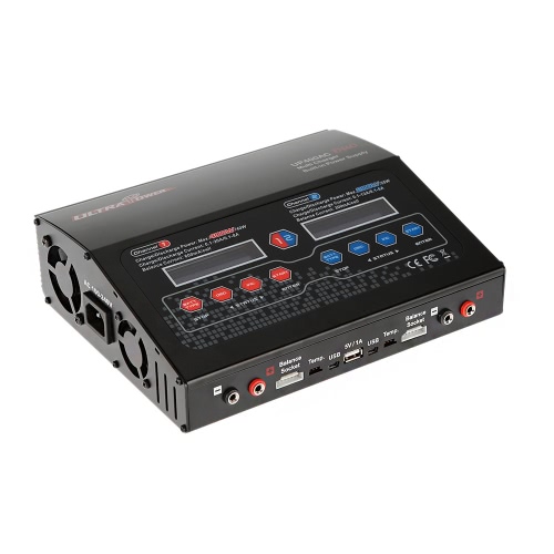 Ultra Power UP400AC DUO 400W LiIo/LiPo/LiFe/NiMH/NiCD Battery Multi Balance Charger/Discharger
