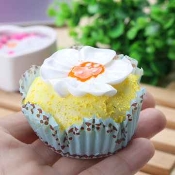 6CM Squishy Soft Cup Cake Scented Simulation Food Bag Phone Straps