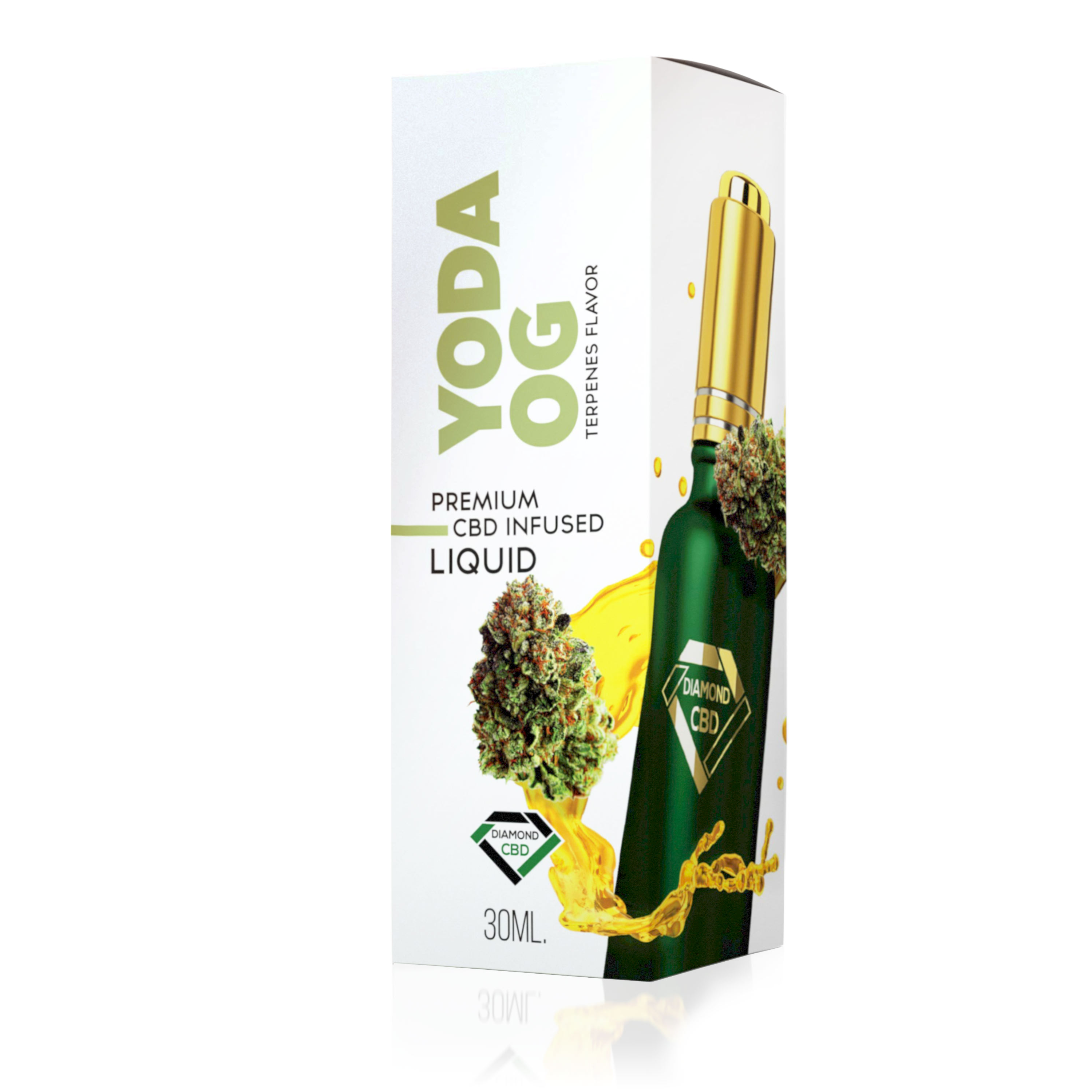 Yoda OG Terpenes Diamond CBD Oil - 1000mg
