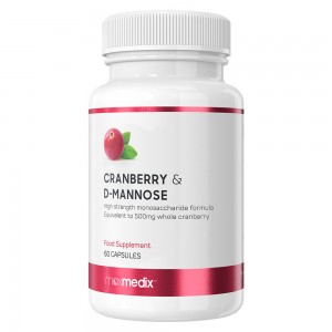 Cranberry & D-Mannose - Infections urinaires & cystites - Traitement et Remede naturel - Homme et Femme - 60 gelules