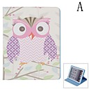 Stylish Owl Pattern Protective PU Leather Case Cover Stand for iPad 2 / 3 / 4