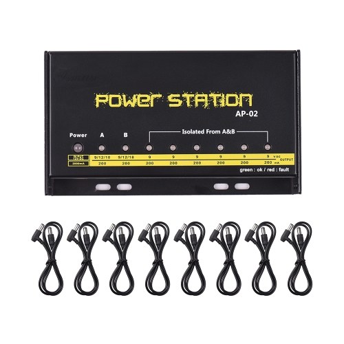 Alimentation pour pédale de guitare