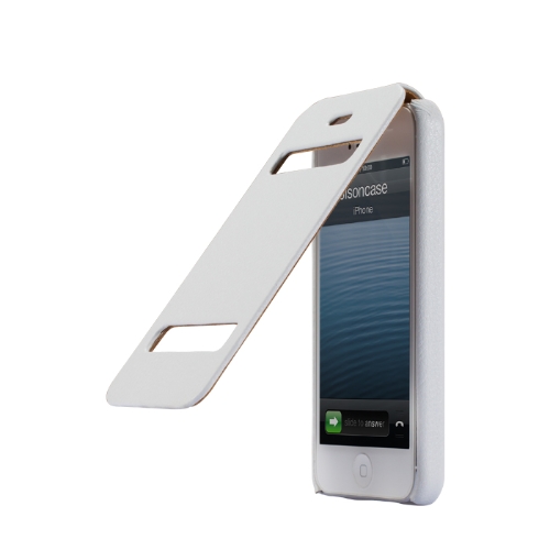 Jisoncase Flip Classic Case Schutzhülle für iPhone 5