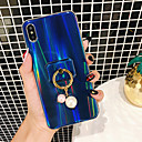 Case For Apple iPhone XS / iPhone XS Max Shockproof / Ring Holder / IMD Back Cover Color Gradient Hard Acrylic / PC for iPhone XS / iPhone XR / iPhone XS Max