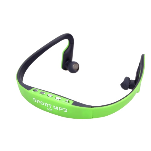 Portable Sport Wireless TF FM Radio Headset Headphone Earphone Music MP3 Player with Mini USB Port
