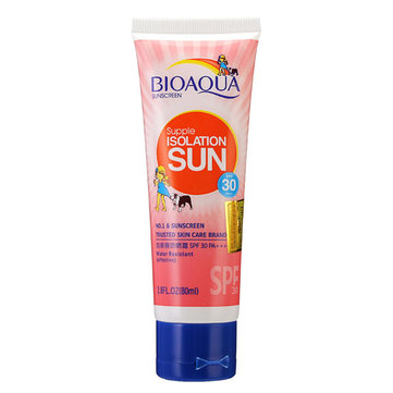 BIOAOUA SPF30 Sunscreen Cream Sunblock Facial Body Waterproof Isolation Whitening Lasting