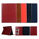 Coque Pour Apple iPad Air 2 / iPad Pro 10.5 / iPad Pro 11'' Portefeuille / Porte Carte / Avec Support Coque Intégrale Couleur Pleine Dur Cuir véritable pour iPad Mini 5 / iPad New Air (2019) / iPad