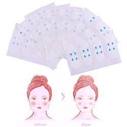 40 Pieces Invisible Thin Facial Stickers Tight Facial Line Wrinkle Sagging Skin V-Shape Face Lift Tape Lightinthebox