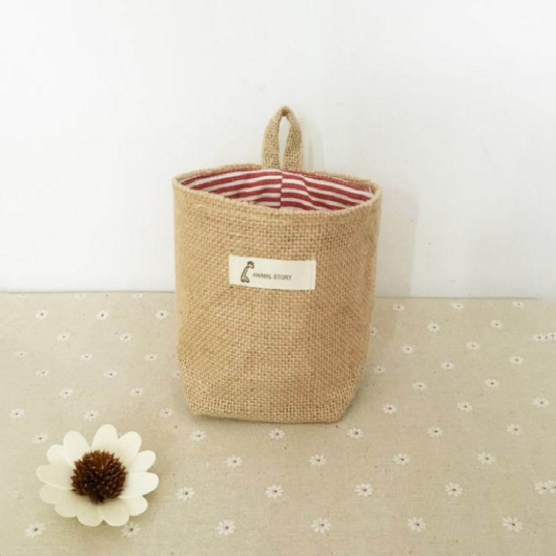 Concise Double Side Desk Storage Bag