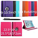 KARZEA Universal Protective 360 Rotating Case with Stand and Stylus for 9-10.5 Inch  Google/Asus/Amazon Tablet