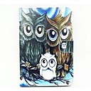Owl Design PU Leather Smart Protective Sleeve Cover  for iPad Air(Assorted Colors)