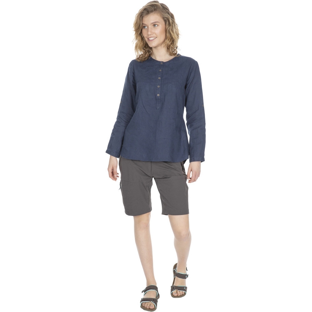 Trespass Womens Messina Wicking Round Neck Blouse 10/S - Bust 34' (86cm)