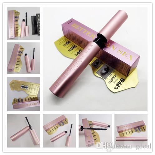 Too Pink Volume Better Than Sex Mascara Black Thick Waterproof Elongation Fast Free Shipping ePacket 6