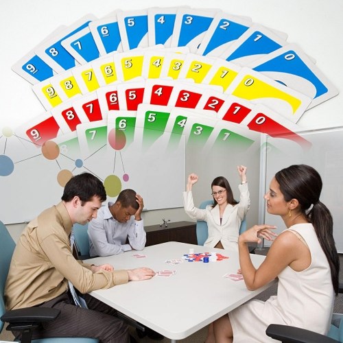 UNO CARDS Family Fun Playing Cards Educational Theme Card Game.