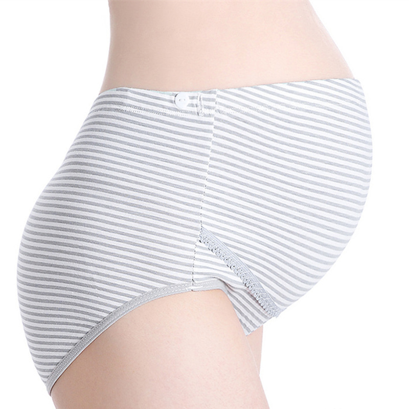 Maternity Stripes Color block Underwear