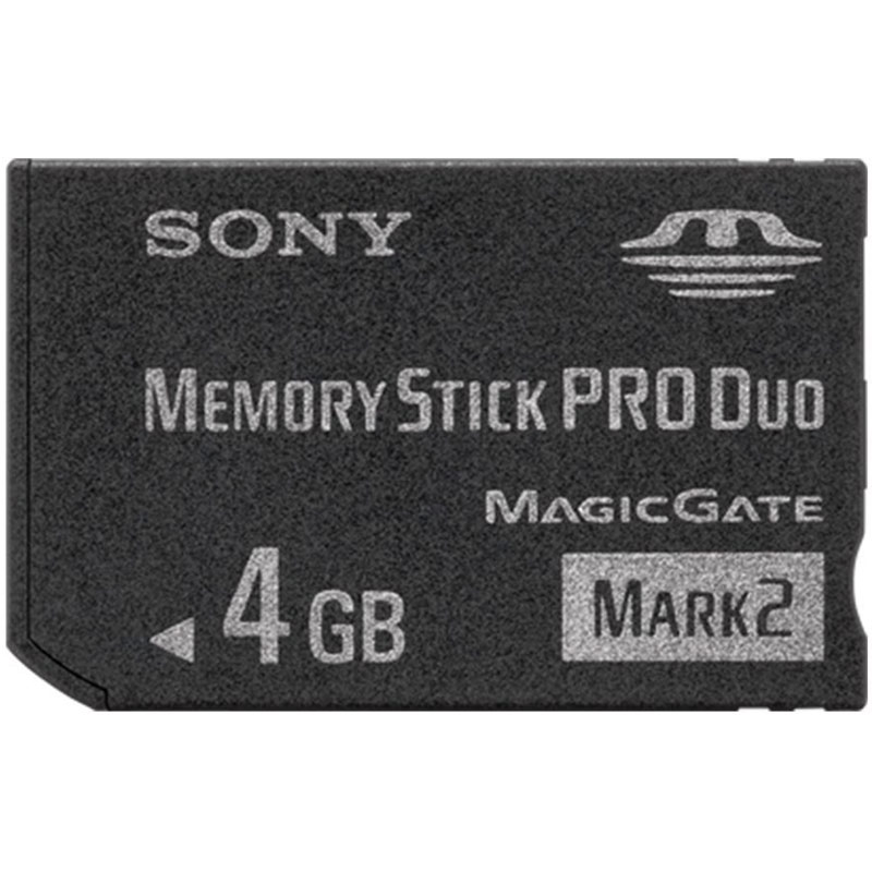 Sony 4 GB Memory Stick PRO Duo Karte