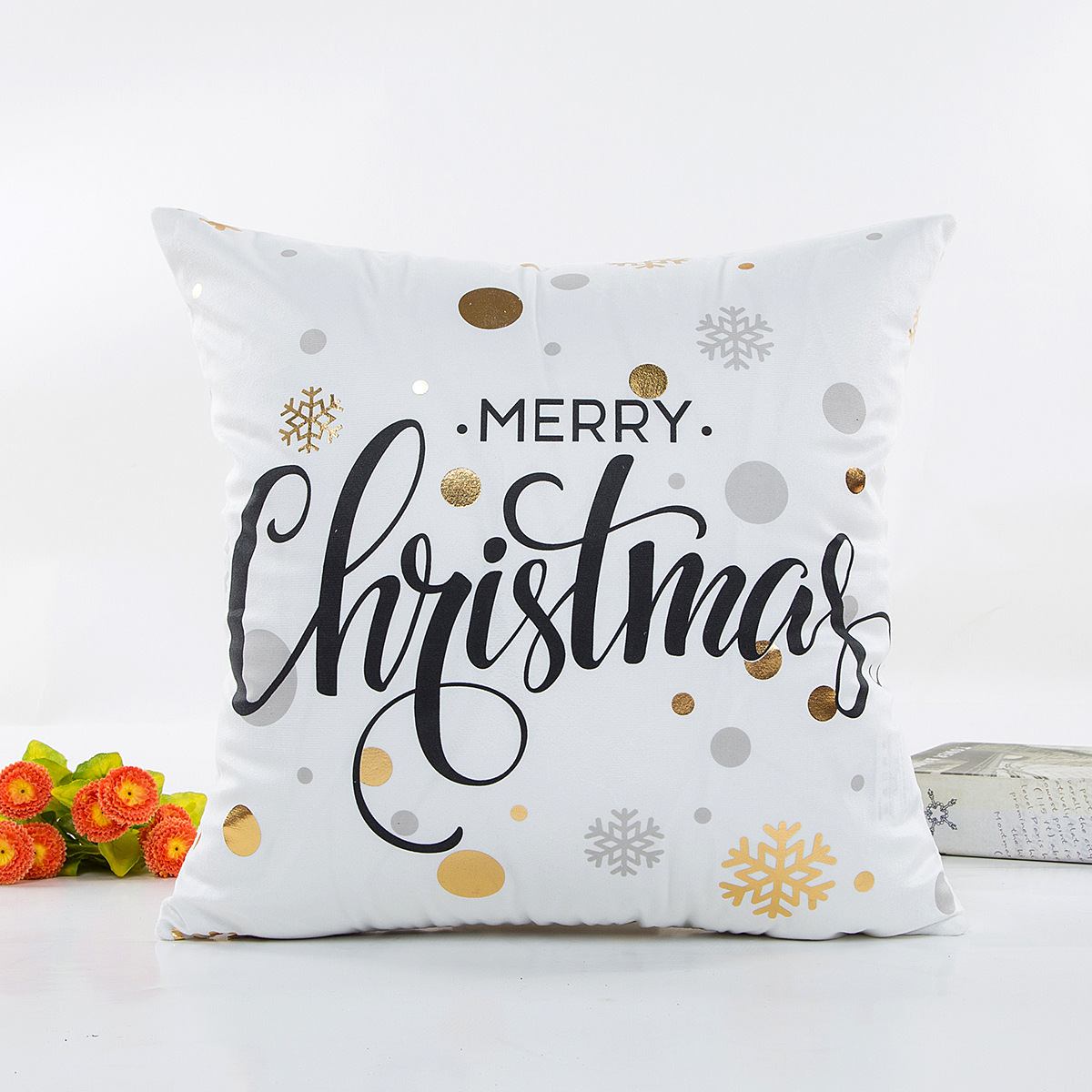 Christmas Snowflake Pillowcase