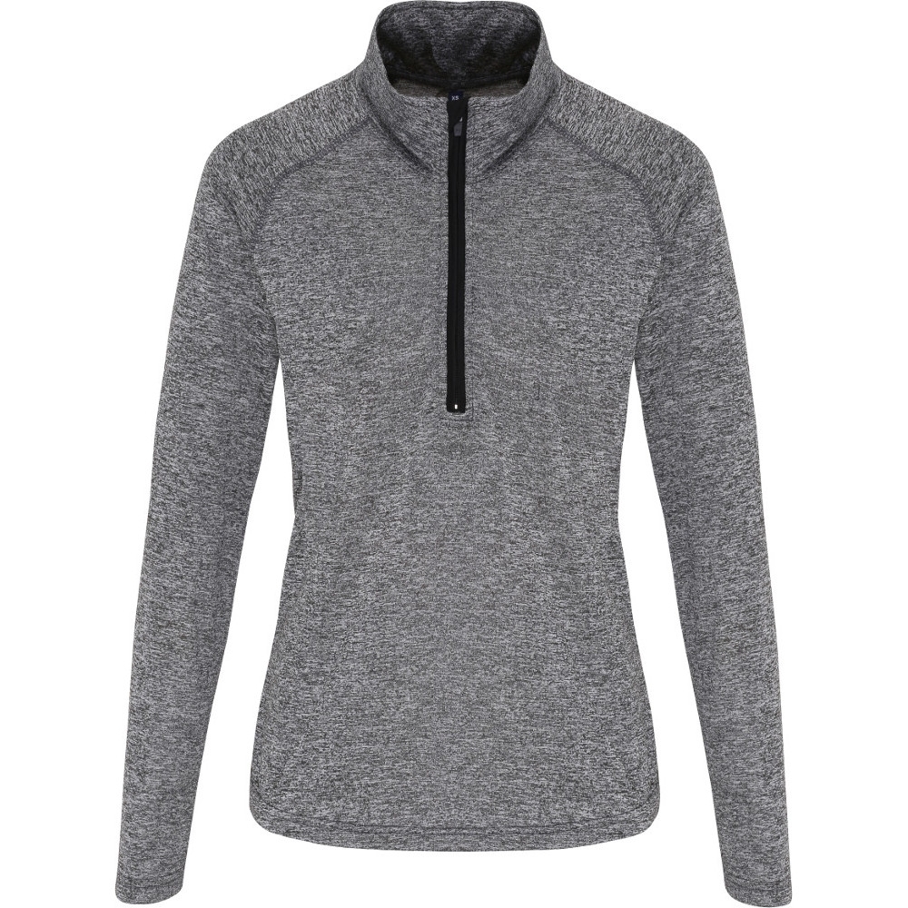 Outdoor Look Womens Performance Lightweight Wicking Zip Top Medium - UK 12
