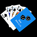 Personalized Gift Blue Dice Pattern Playing Card for Poker