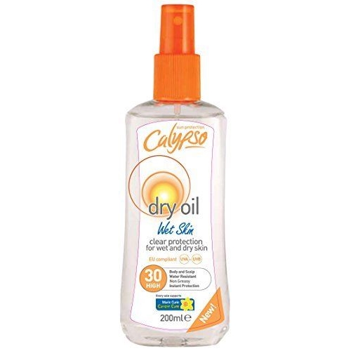 Calypso Dry Oil Wet Skin SPF30 Spray 200ml