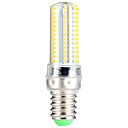 E14 5W 104x3014SMD 600LM 2800-3300K Warm White Light LED Corn Bulb (AC220-240V)