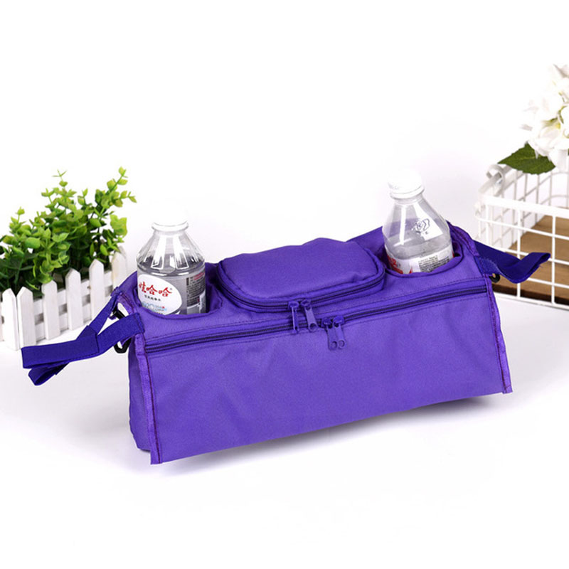 Solid Baby Universal Stroller Organizer Bag