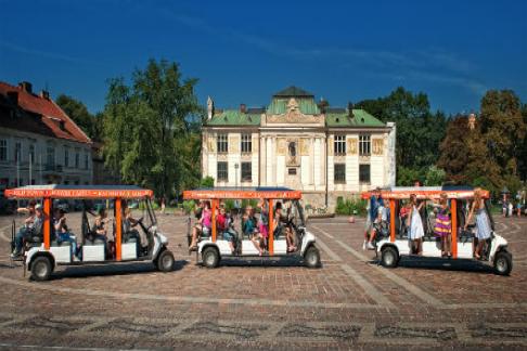 Krakow City Sightseeing Tour by eco-vehicle