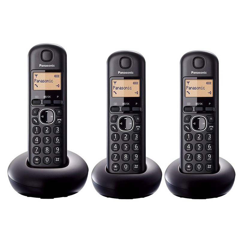 Panasonic Trio Digital Cordless Telephone 16h Talk Time