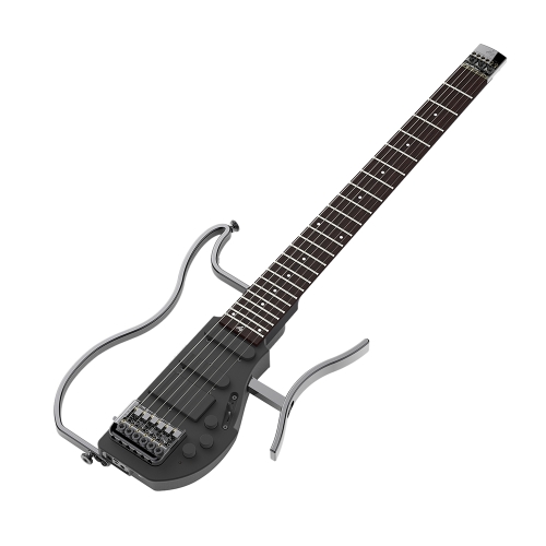 ALP AD-80 professionnel pliable sans tête voyage guitare électrique amplificateur intégré casque et batterie au lithium rechargeable avec sac de concert