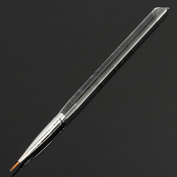 Acrylic Crystal Transparent Nail Art Brush UV Gel Painting Drawing Pen