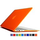 couleur unie vernis mat flip-ouvert cas de protection pour 11,6 pouces MacBook Air (couleurs assorties)