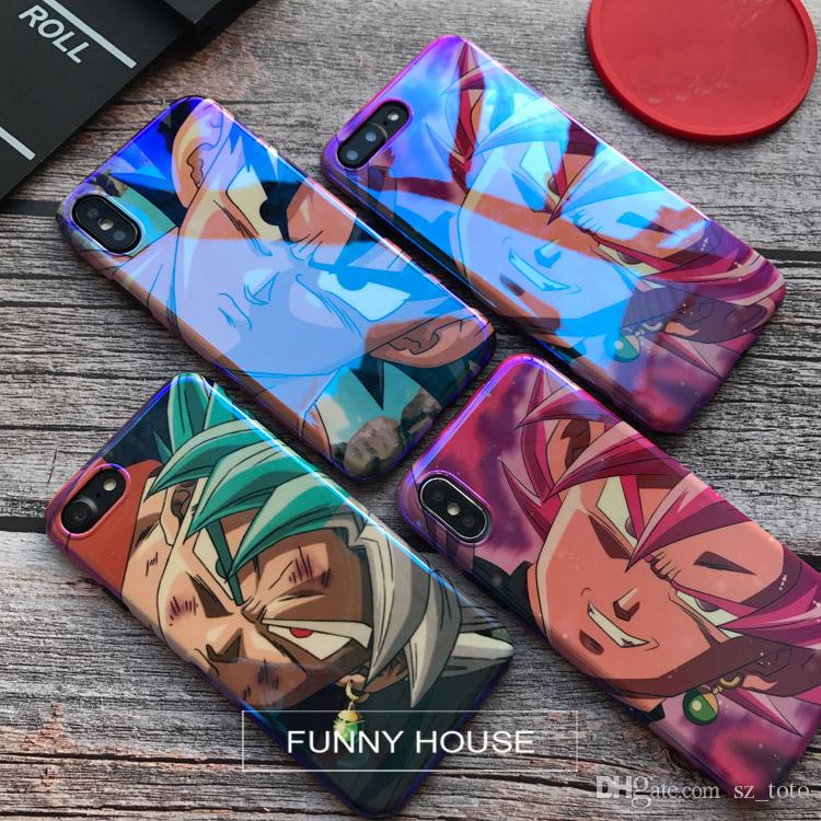 YunRT Hot Dragon Ball Super Z Son Goku soft silicon cover case for iphone 6 6S plus 7 7plus 8 8plus X XR XS MAX Blu-ray phone cases