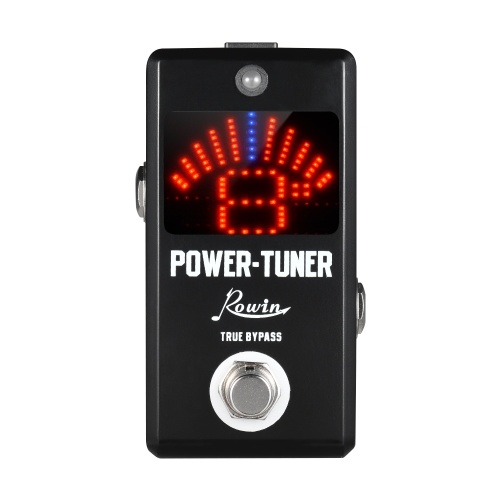 Rowin LT-920 Guitar Tuner + Alimentation à effet avec fonction de réglage 8 Sorties DC 9V isolées True Bypass