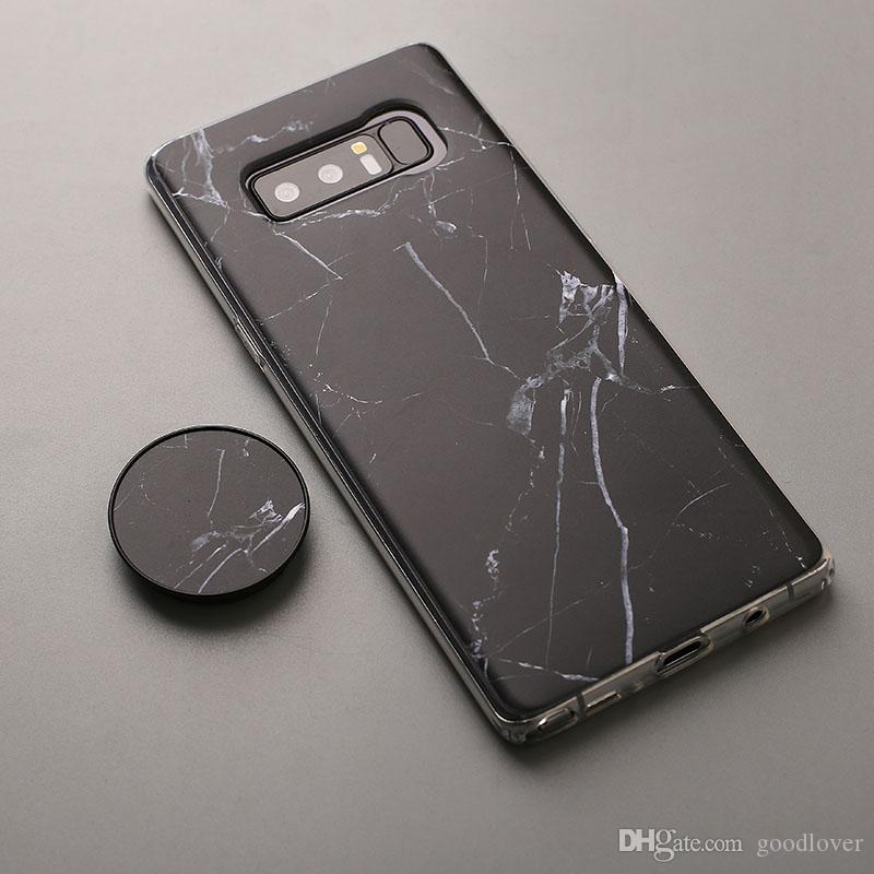 Hot Note 9 Cases for Samsung Galaxy S7Edge S7 S8Plus Note 8 S9 S9Plus Cover Marble Stone Phone Case with Stand Holder