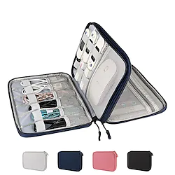accessoires électroniques de voyage sac organisateur sac de rangement numérique portable pour câblebanque d'alimentationcordons de chargeursourisadaptateurécouteurs et plus affaires sortantessac de Lightinthebox