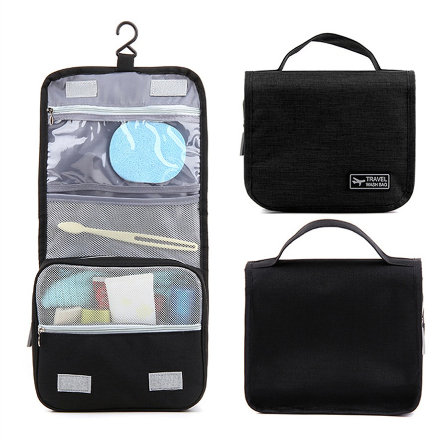Portable Large Capacity Wash Storage Bag with Hook