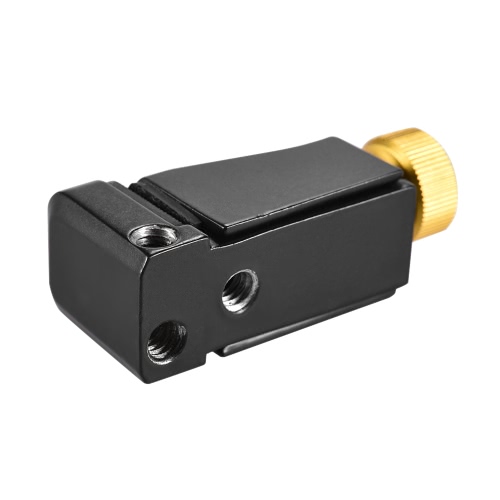 Andoer LC-12 Adjustable Metal Phone Holder Mini Cell Phone Clamp Tripod Adapter with 3pcs 1/4