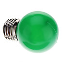 E27 0.5W 7-LED Green Light LED Global Bulb (220V)